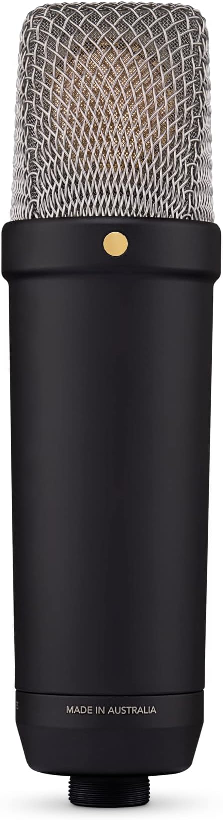 Rode NT1 5th Generation Condenser Microphone with SM6 Shockmount and Pop Filter - Black