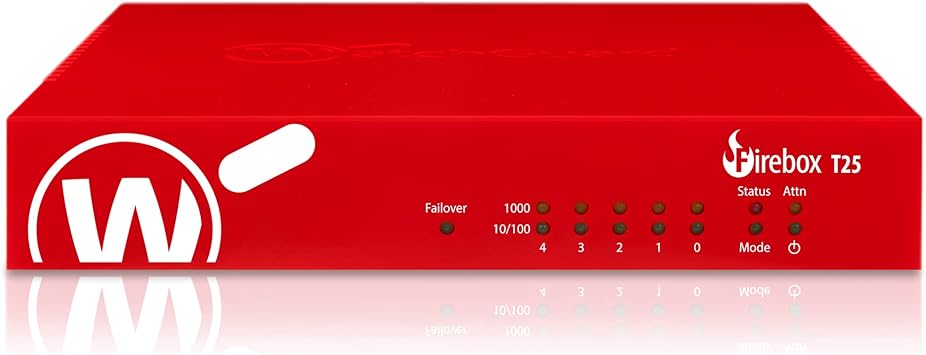 WATCHGUARD Firebox T25 with 1-yr Total Security Suite