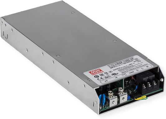 TRENDnet TI-RSP100048 1000W, 48V DC, 21A AC to DC Industrial Power Supply with PFC Function