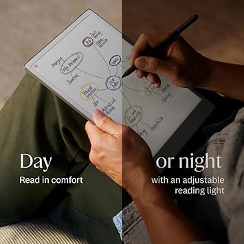 reMarkable Paper Pro Bundle – Premium Leather | Includes 11.8” reMarkable Paper Tablet, Marker Plus Pen with Eraser, and a Book Folio Cover in Black Leather