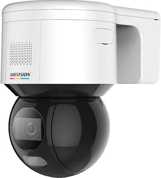 Hikvision DS-2DE3A400BW-DE ColorVu 4MP Outdoor Pan & Tilt Network Dome Camera with Microphone and Speaker