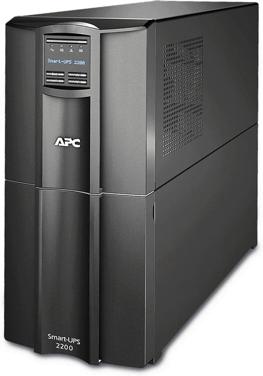 APC 2200VA Smart-UPS with SmartConnect, Pure Sinewave UPS Battery Backup, Line Interactive, 120V Uninterruptible Power Supply (SMT2200C)