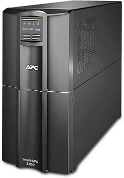 APC 2200VA Smart-UPS with SmartConnect, Pure Sinewave UPS Battery Backup, Line Interactive, 120V Uninterruptible Power Supply (SMT2200C)