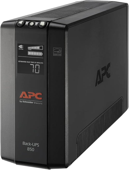 APC Battery Backup Surge Protector, BX850M Backup Battery Power Supply, AVR, Dataline Protection