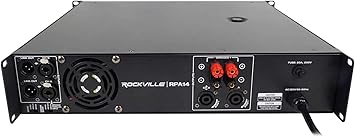 Rockville RPA14 7000W Peak / 2000W RMS 2-Channel Power Amplifier, Rack Mountable - Perfect for Live Sound, Pro Audio, DJs