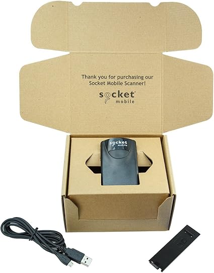 SOCKET S800, 1D Barcode Scanner, Black