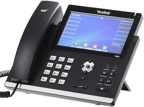 Yealink SIP-T48G Gbit VoIP Phone Ultra-Elegant Touchscreen