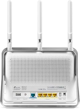TP-Link AC1750 Dual Band Wireless AC Gigabit Router, 2.4GHz 450Mbps + 5Ghz 1300Mbps, Beamforming, 1 USB 2.0 Port and 3.0 Port, IPv6, Guest Network (Archer C8)