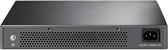 TP-Link 24 Port Gigabit Ethernet Switch Plug and Play Sturdy Metal w/Shielded Ports Rackmount Fanless Limited Lifetime Protection Unmanaged (TL-SG1024)