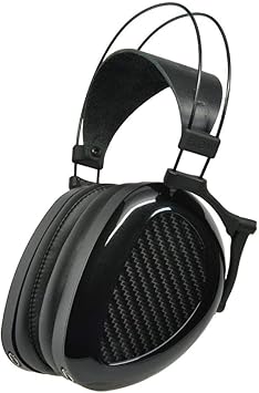 an Clark Audio AEON 2 Noire Planar Closed Back Portable Audiophile Headphones with 2m Dummer 3.5mm/1/4-inch Cable (Black)