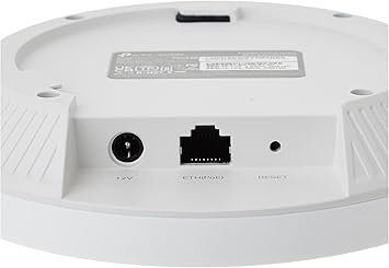 TP-Link Omada Business WiFi 6 AX3000 Ceiling Mount Access Point (EAP650) - Support Omada Mesh, OFDMA, Seamless Roaming, HE160 & MU-MIMO, SDN Integrated, Cloud Access & Omada App, PoE+ Powered, White