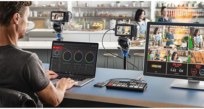Blackmagic Design ATEM Mini Pro HDMI Live Stream Switcher (SWATEMMINIBPR)