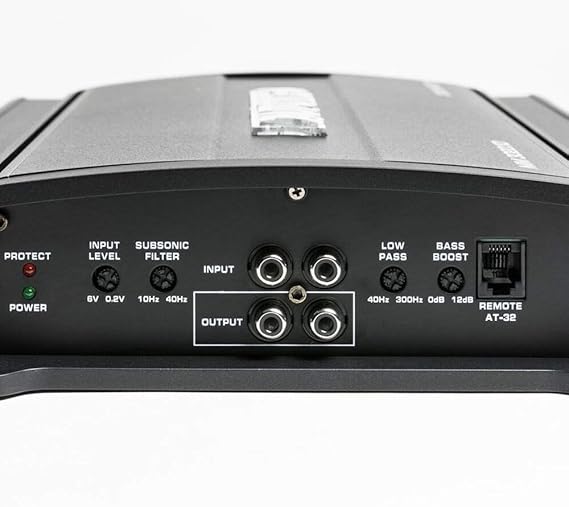 Autotek MM3020.1D Mean Machine 3000W Mono Amplifier 1-Ohm Stable Car Audio Amp',