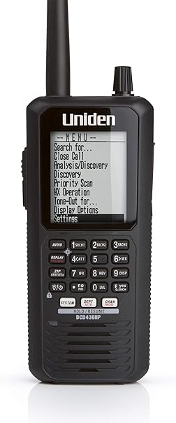 Uniden BCD436HP Handheld Digital Scanner with HPDB and Phase 2