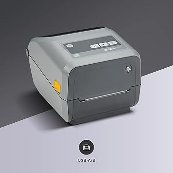Zebra ZD421 Thermal Transfer Cartridge Desktop Printer 203 dpi Print Width 4-inch USB ZD4A042-C01M00EZ