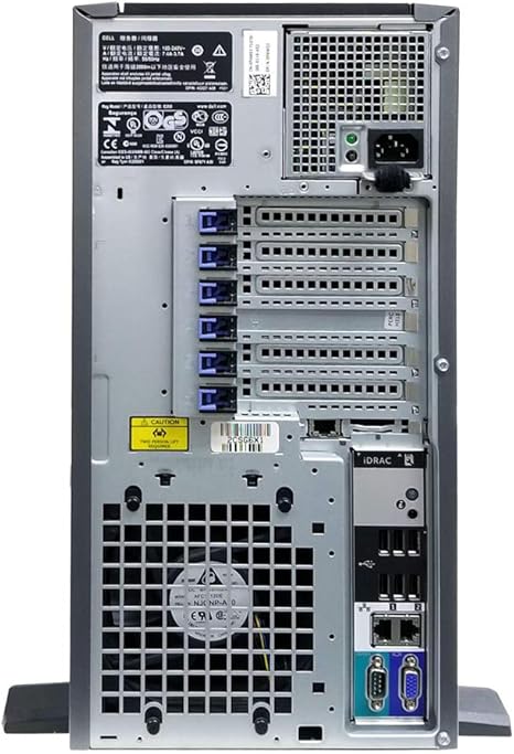 Dell PowerEdge T420 Tower Server with Operating System, 2 x 10 Core Intel Xeon 2.4GHz CPUs, 128GB RAM, 8TB SSDs, RAID (Renewed)