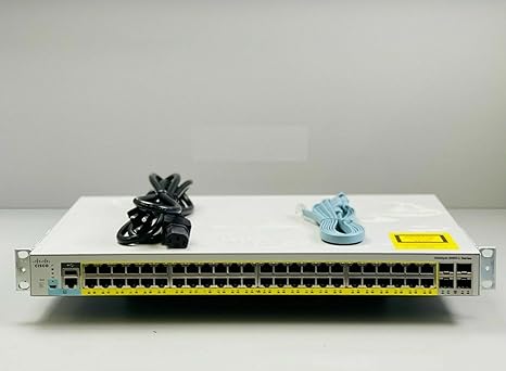 Cisco Catalyst WS-C2960L-48PS-LL 48 Port PoE Gigabit Switch (Renewed)