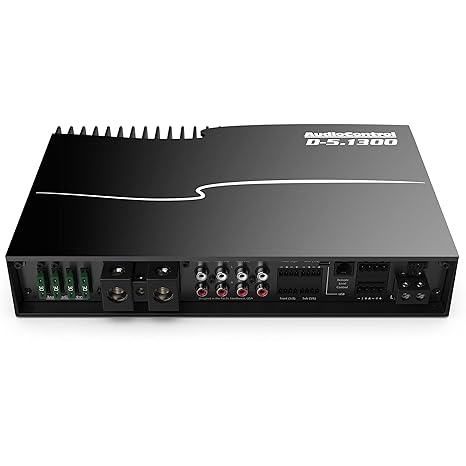 AudioControl D-5.1300 5-Channel Car Audio Amplifier w/Built-in DSP AccuBass