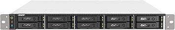 QNAP TS-h1090FU-7302P-128G-US 10 Bay Dual-Processor 1U rackmount U.2/U.3 NVMe All-Flash NAS Built for Latency-Sensitive File Servers, virtualized workloads, Data Centers, and 4K/8K Streams