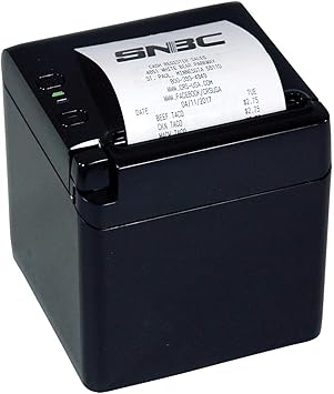 SNBC BTP-S80 Thermal Receipt Printer - Serial/USB/Ethernet - New Model - Top or Front Paper Exit - 3 Interfaces