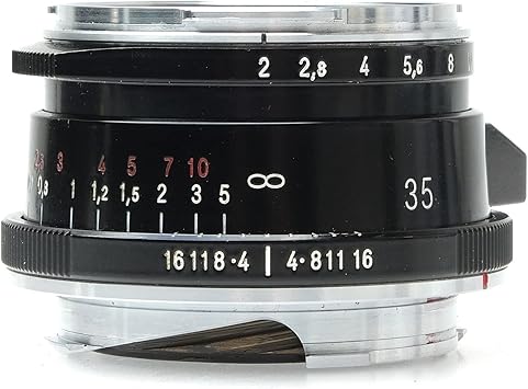 Voigtlander Ultron Vintage Line 35mm f/2.0 Aspherical Type II VM Lens, Black