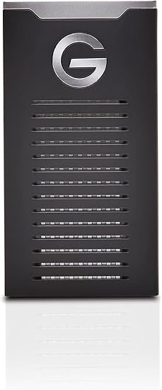 SanDisk Professional 1TB G-DRIVE SSD - Ultra-Rugged, IP67 Dust/Water Resistant, Portable External NVMe Solid State Drive, Up to 1,050 MB/s, USB 3.2 Gen 2 - SDPS11A-001T-GBANB