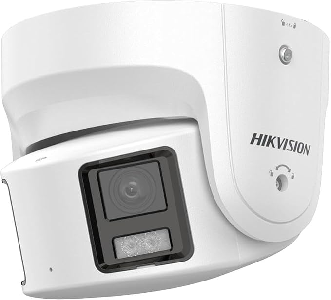 HIKVISION DS-2CD2387G2P-LSU/SL ColorVu 8MP Panoramic Turret IP Camera, 4mm Fixed Lens Indoor Outdoor