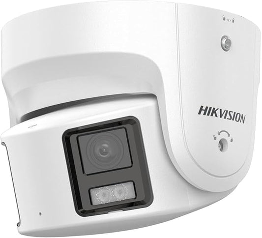 HIKVISION DS-2CD2387G2P-LSU/SL ColorVu 8MP Panoramic Turret IP Camera, 4mm Fixed Lens Indoor Outdoor