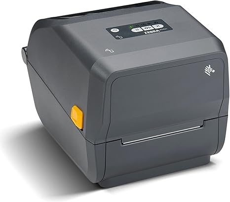 ZEBRA ZD621 Thermal Transfer Desktop Printer - Wireless Printer with 300 dpi & 4" Print Width - Label Printer with USB, Serial, or Ethernet Connectivity - Bluetooth Thermal Label Printer