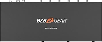 BZBGEAR 2x2 4K 60Hz HDMI Video Wall Controller with Audio