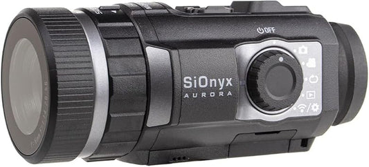 SIONYX Aurora Black Color Digital Night Vision Camera & Kits – Rugged and Impact-Resistant Aurora Black, WiFi, Mount, 32GB MicroSD Card, Waterproof Protective Case, & More