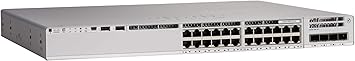 CISCO Catalyst 9200 C9200L-24P-4G Layer 3 Switch - 24 X Gigabit Ethernet Network, 4 X Gigabit Ethernet Uplink - Manageable - Twisted Pair, Optical Fiber - Modular - 3 Layer Supported
