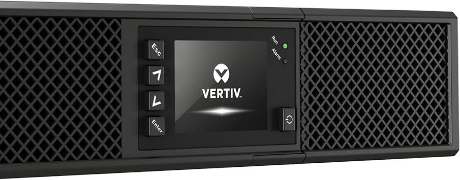 Vertiv Liebert GXT5 UPS - 2000VA/1800W 120V, Online Double Conversion, 2U Rack/Tower, Energy Star Certified, Lead Acid, Sine Wave, Battery Backup, 0.9 Power Factor, Colored LCD (GXT5-2000LVRT2UXL)