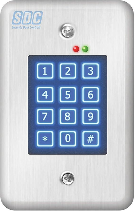 Security Door Controls EntryCheck 918 Digital Keypad 918U