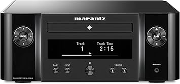 Marantz M-CR612 Network CD Receiver, Wi-Fi, Bluetooth, AirPlay 2 & HEOS Connectivity, AM/FM Tuner, CD Player, Unlimited Music Streaming, Compatible with Amazon Alexa, Black