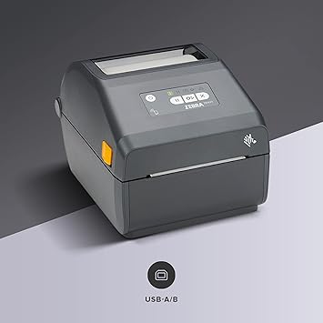 Zebra ZD421 Direct Thermal Desktop Printer 203 dpi Print Width 4-inch USB ZD4A042-D01M00EZ