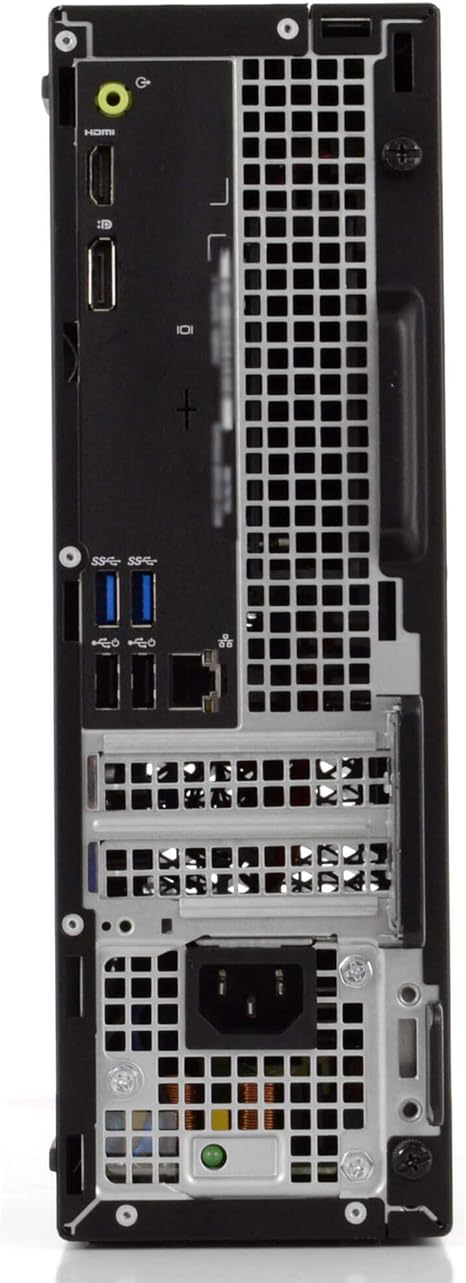 Dell Optiplex 3050 Desktop Computer | Intel i5-7500 (3.2) | 16GB DDR4 RAM | 500GB SSD Solid State | Built-in Wi-Fi AX200 | Windows 10 Professional | Home or Office PC (Renewed)