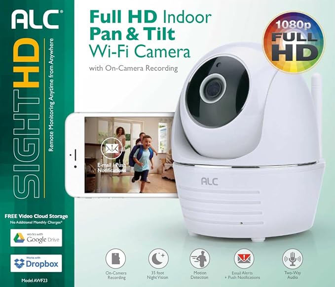 ALC SightHD AWF23 Pan & Tilt Security WiFi Camera