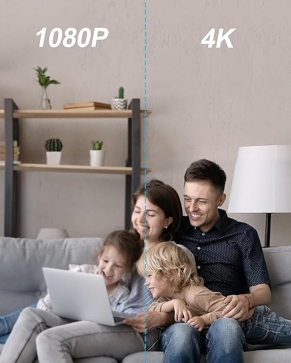 Swann Pro 4K Ultra HD, 8 Channel Security System, 2TB NVR, 4 Bullet PoE IP Cameras Outdoor, Wired Surveillance CCTV, Heat Motion Vehicle Detection, LED Light, 24/7 Recording Security Camera, 889804