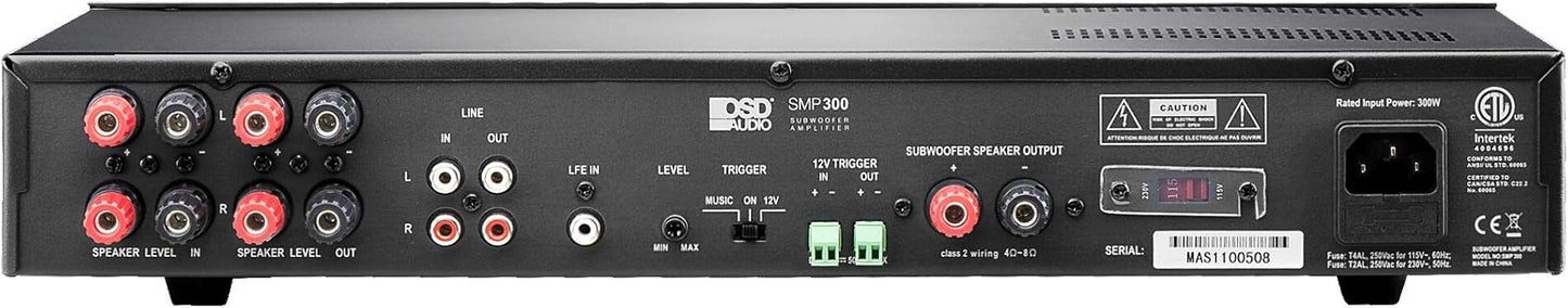 OSD Audio SMP300 Class D Digital Subwoofer Amplifier Rated at 300W Max