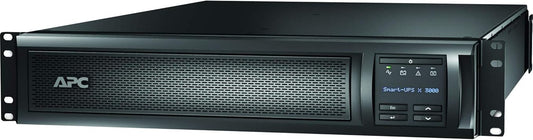 APC Smart-UPS X SMX3000RMLV2U 3000 VA Rack-mountable UPS. SMART UPS X 3000VA RACK/TOWER LCD 100-127V UPS. 3 kVA/2.70 kW - 2URack-mountable 0.10 Hour Full Load - 1 x NEMA L5-30R, 3 x NEMA 5-15R, 3 x NEMA 5-20R