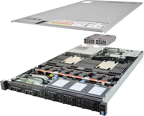 Premium Dell PowerEdge R630 8 Bay SFF 1U Rackmount Server, 2X Xeon E5-2680 V3 2.5GHz 12 Core, 192GB DDR4 RAM, 8X 900GB 10K SAS 2.5 Drives, 2X 750W PSUs, 1 Year Warranty (Renewed)