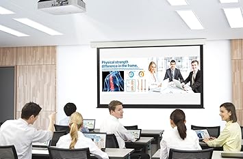 EPSON V11H619020 EMP1985WU PowerLite LCD 1080p Projector, White