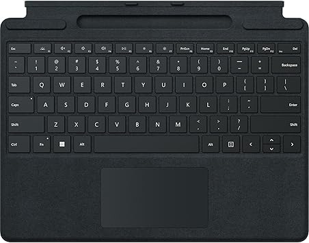 Microsoft Surface Pro X Type Cover - Black - English
