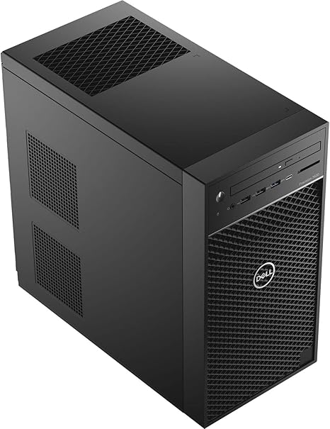 Dell Precision 3630 Tower Workstation Business Desktop, Intel Quad-Core Xeon E-2124G up to 4.5GHz, 64GB DDR4 RAM, 2TB PCIe SSD, DVDRW, NVI-Dia Quadro P2000 5GB, USB WiFi Adapter, Windows 10 Pro