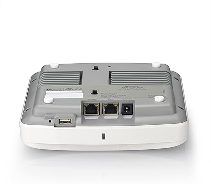 Ruckus Unleashed R550 Wi-Fi 6 2x2:2 Indoor Access Point with 1.8 Gbps HE80/40 Speeds and Embedded IoT | US Model | Power Source Included, AMZ-R550-US1U