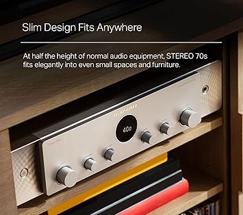 Marantz Stereo 70s Two-Channel Audio and Video Receiver with 8K and HEOS® Built-in