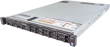 Premium Dell PowerEdge R630 8 Bay SFF 1U Rackmount Server, 2X Xeon E5-2680 V3 2.5GHz 12 Core, 192GB DDR4 RAM, 8X 900GB 10K SAS 2.5 Drives, 2X 750W PSUs, 1 Year Warranty (Renewed)