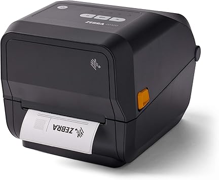 Zebra ZD620t Thermal Transfer Desktop Printer 203 dpi Print Width 4 in Ethernet Serial USB ZD62042-T01F00EZ
