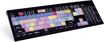LogicKeyboard Adobe Premiere Pro CC For Apple MAC Astra USB Wired Keyboard Part# LK-LKBU-PPROCC-AMBH